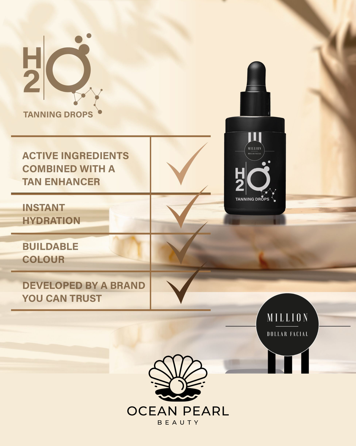 H2O Tanning Drops