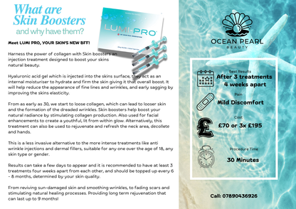 Lumi Pro Skin Booster Package